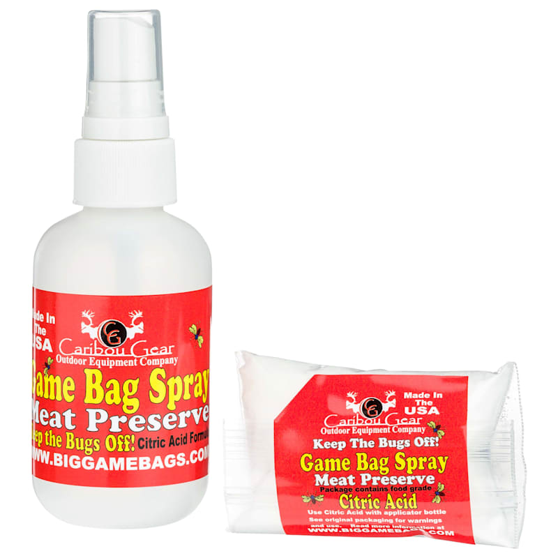 Caribou Gear Game Bag Spray Kit