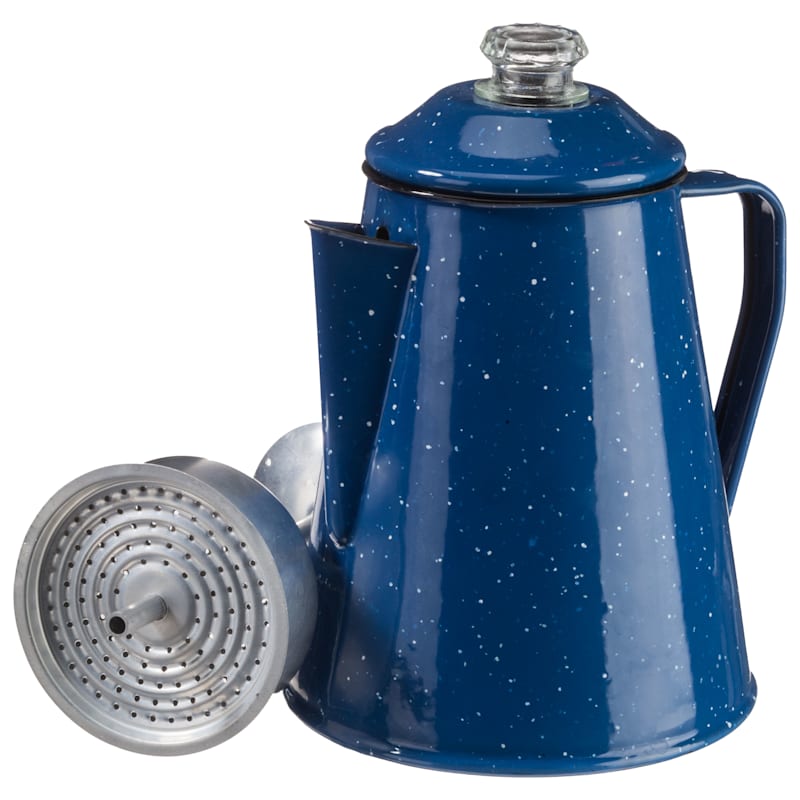 Bass Pro Shops Enamelware 8-Cup Percolator