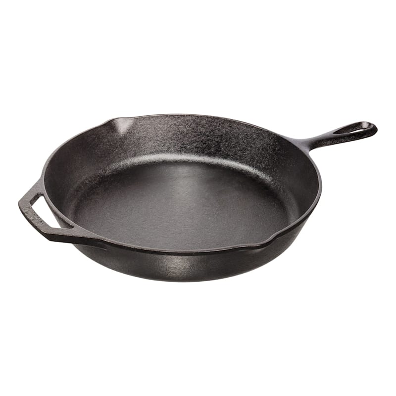 Bass Pro Shops Lodge 12'' Cast Iron Skillet with Assist Handle