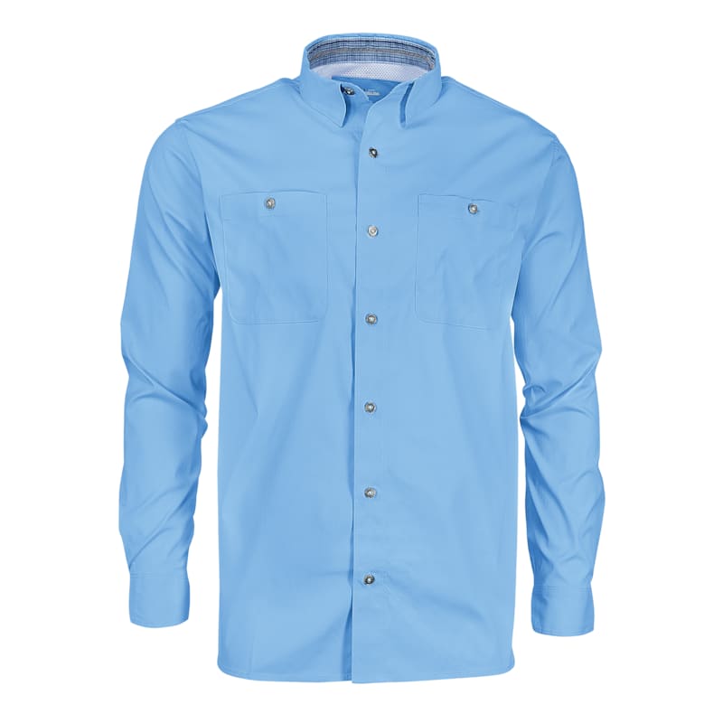 World Wide Sportsman Ultimate Angler Solid Long-Sleeve Shirt