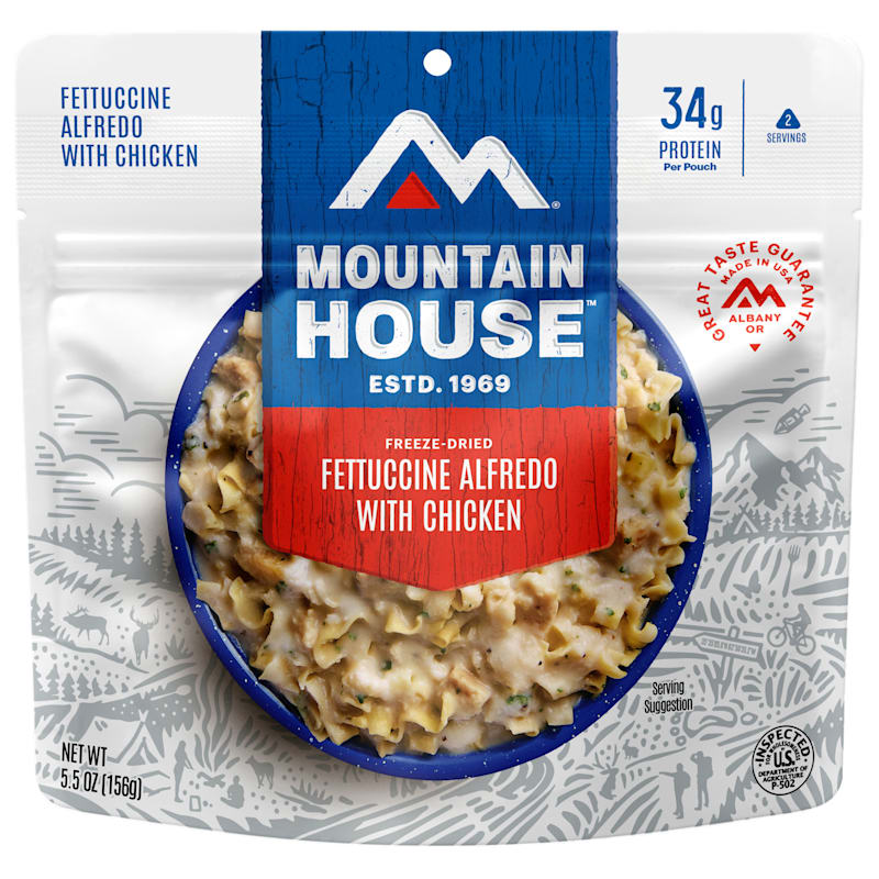 Mountain House Fettuccine Alfredo with Chicken Pouch