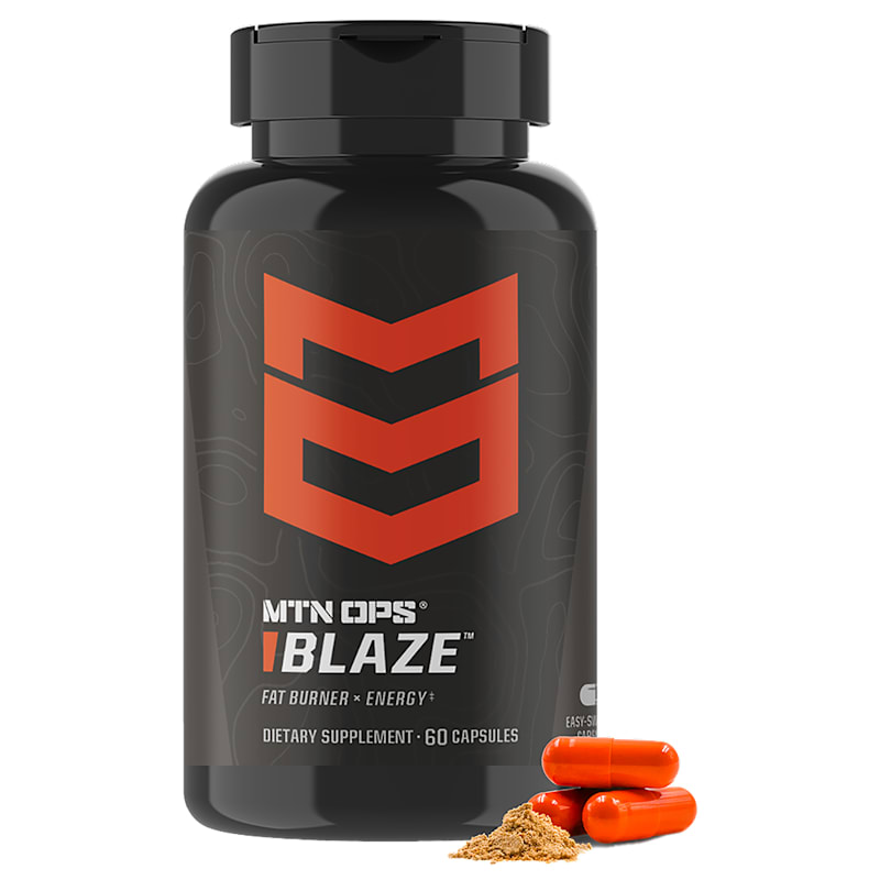 MTN OPS Blaze Fat-Burner and Energy Capsules