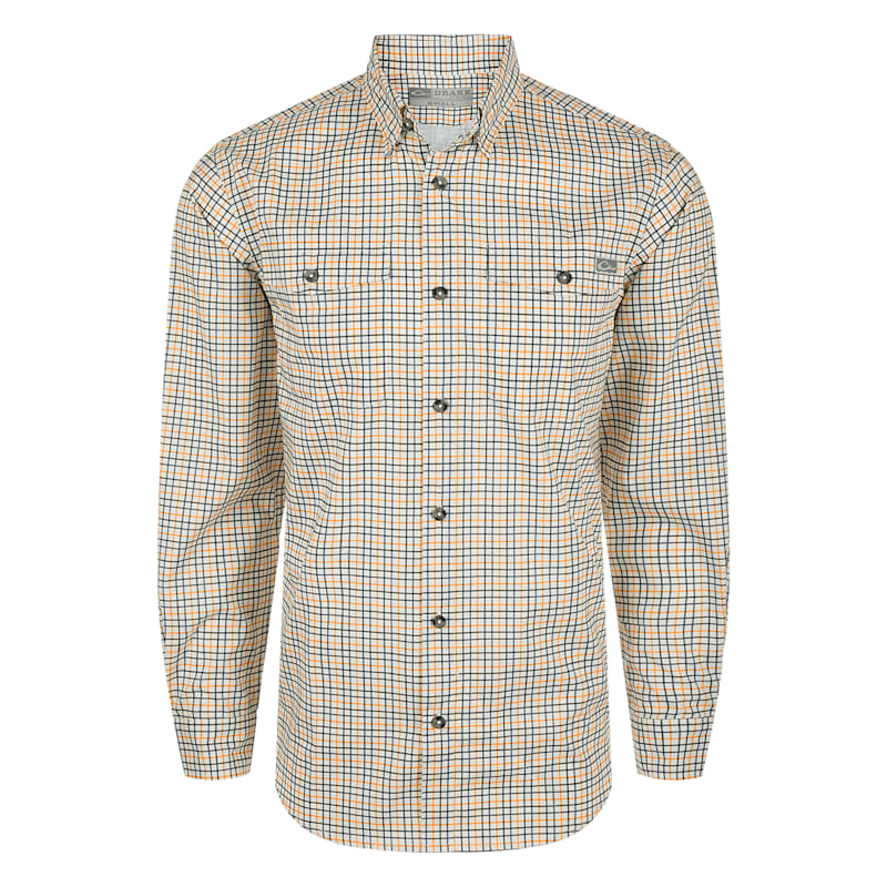 Drake Frat Tattersall Long-Sleeve Button-Down Shirt