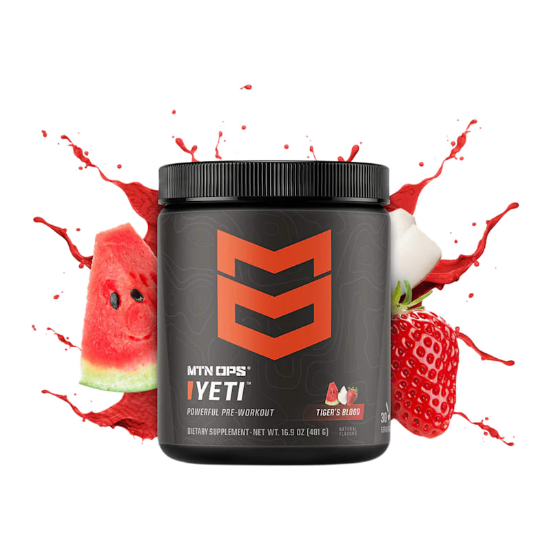 MTN OPS Yeti Powerful Pre-Workout Drink