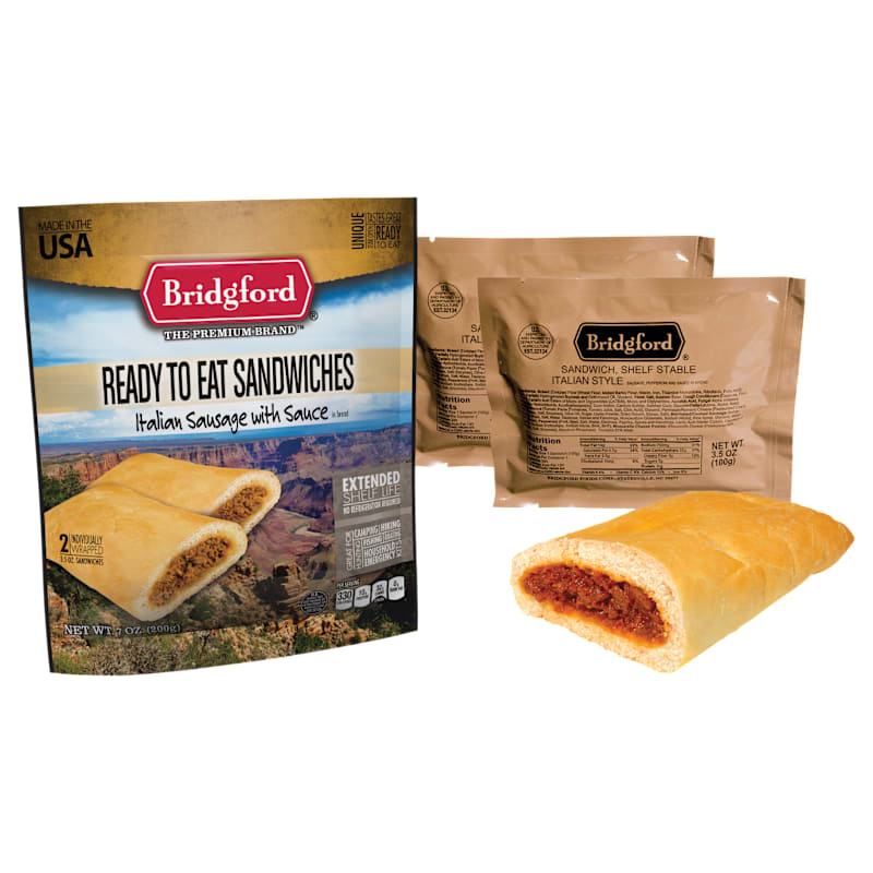 Bridgford Ready-to-Eat Italian Style Camp Sandwiches