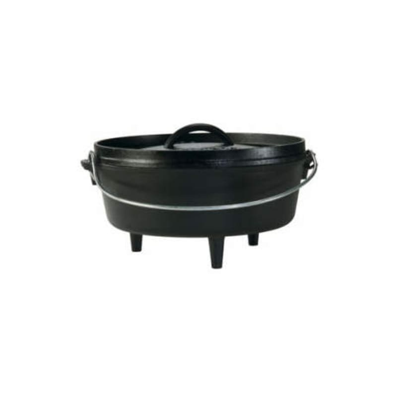 Lodge 8-Quart Cast Iron Deep Camp Dutch Oven