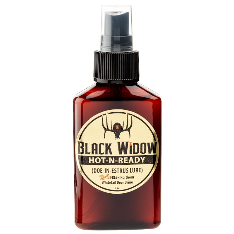Black Widow Deer Lures Hot-N-Ready Gold Label Northern Whitetail Lure