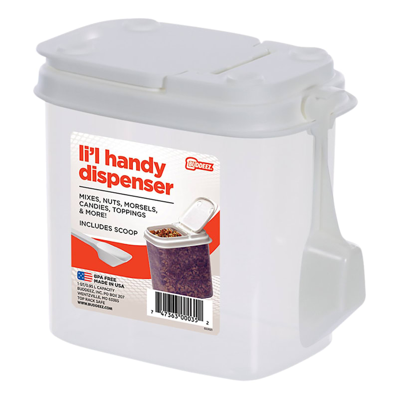 Buddeez Li'l Handy 1-Quart Dispenser with Scoop