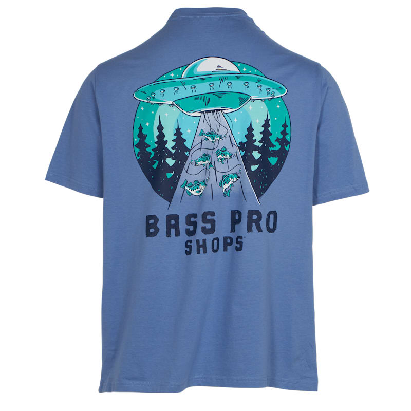Bass Pro Shops New Mexico Bass Abduction Short-Sleeve T-Shirt for Men