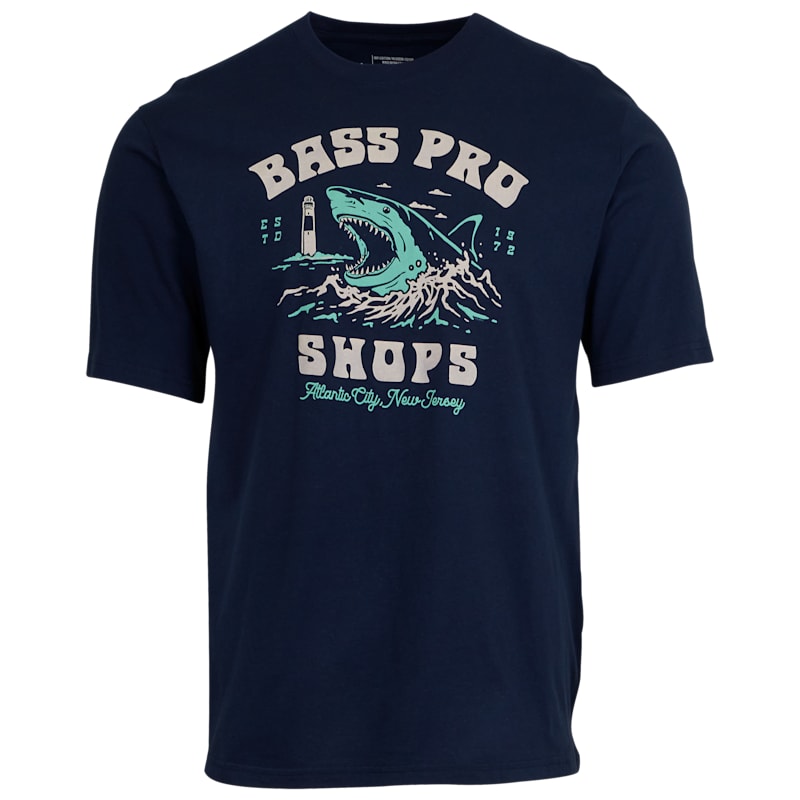 Bass Pro Shops Atlantic City Great White Short-Sleeve T-Shirt for Men