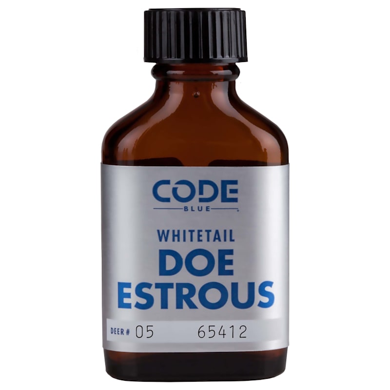 Code Blue Whitetail Doe Estrous Urine Deer Attractant