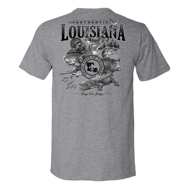 Bass Pro Shops State Sportsman Animals Short-Sleeve T-Shirt for Men