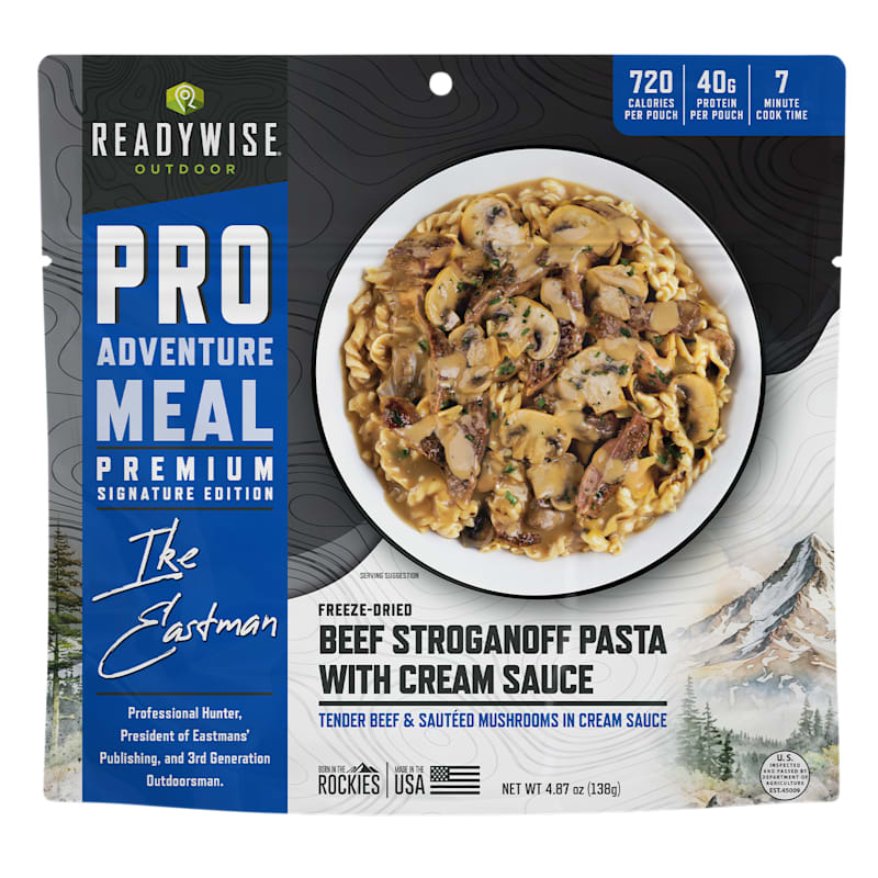 ReadyWise Pro Adventure Meal Freeze-Dried Beef Stroganoff