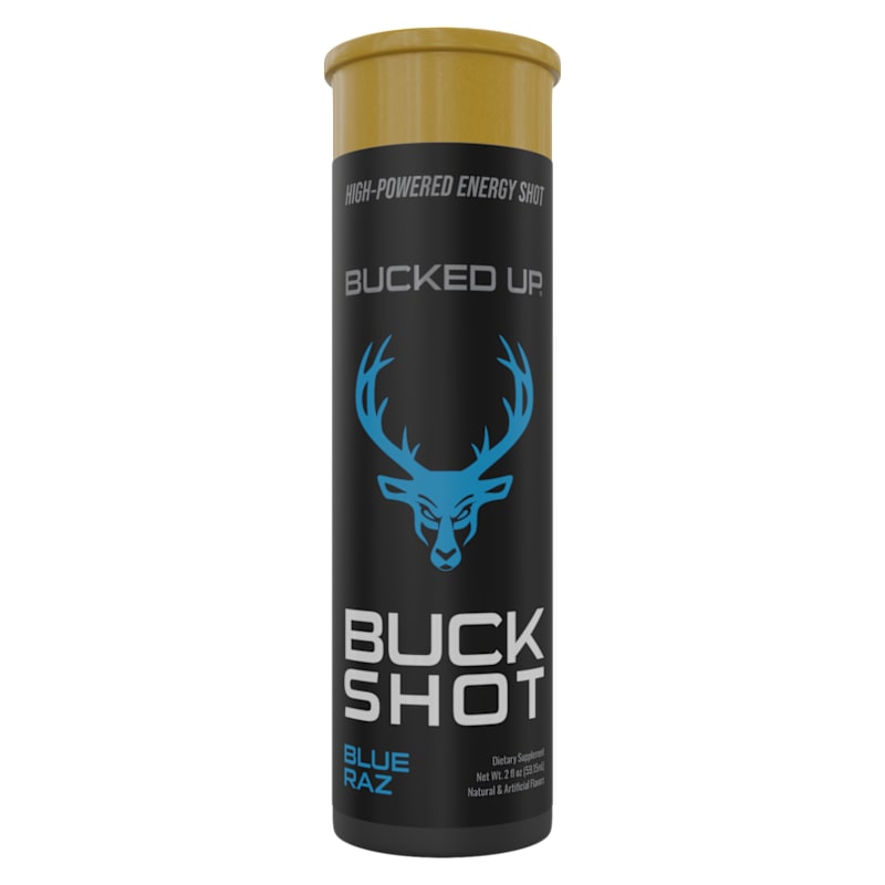 Bucked Up Blue Raz Buck Shot