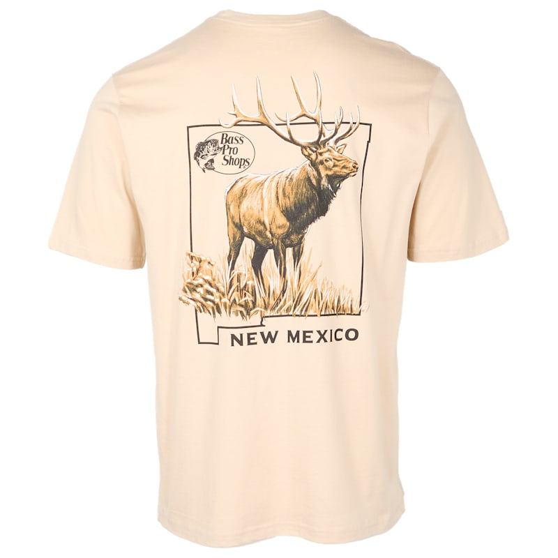 Bass Pro Shops New Mexico Elk Short-Sleeve T-Shirt for Men