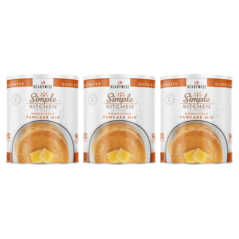 ReadyWise Simple Kitchen #10-Can Pancake Mix