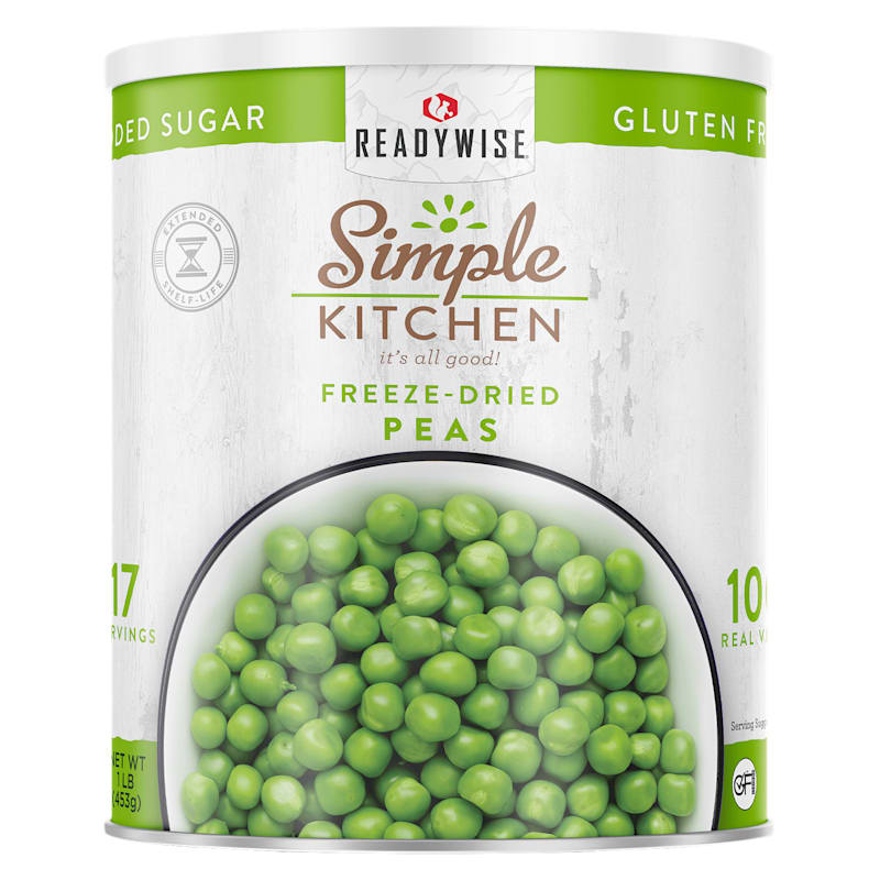 ReadyWise Simple Kitchen #10-Can Freeze-Dried Peas