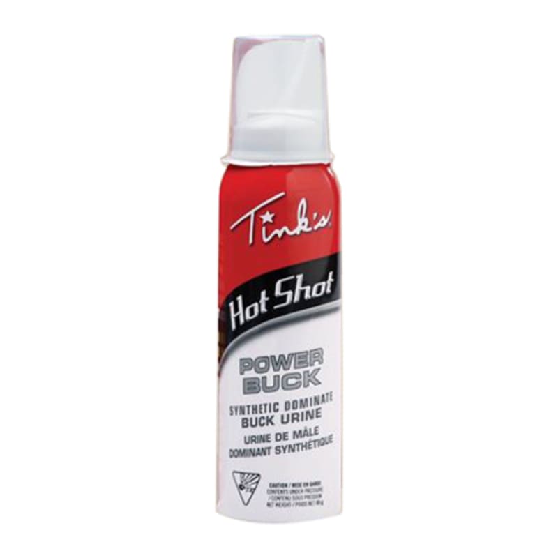 Tink's Hot Shot Power Buck Synthetic Buck Urine Deer Attractant