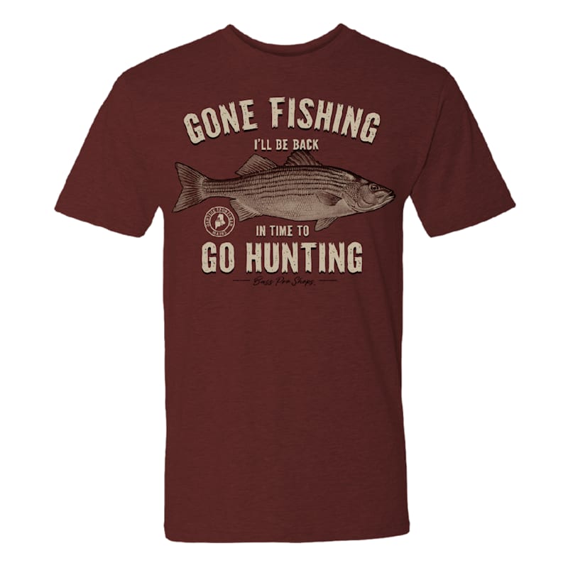 Bass Pro Shops Gone Fishing Short-Sleeve T-Shirt for Men