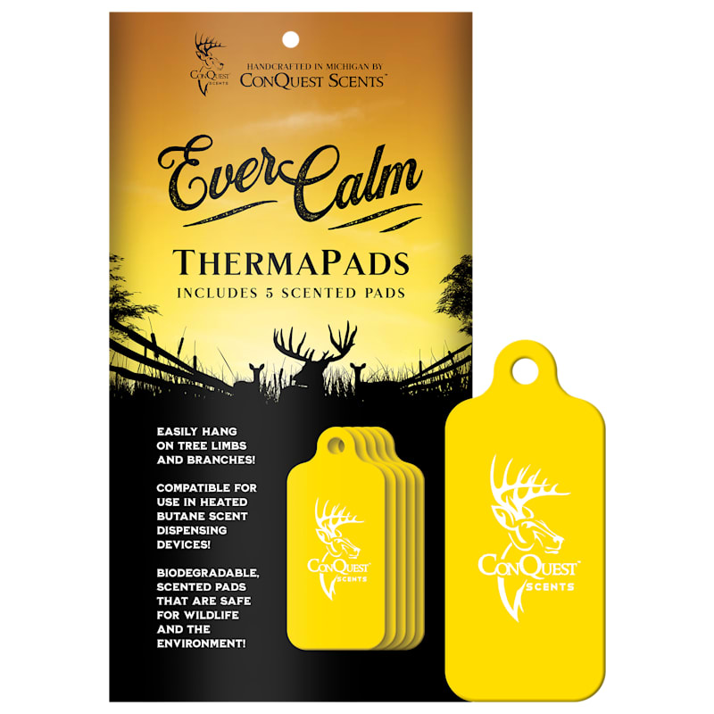 Conquest Scents EverCalm ThermaPad Deer Scent 5-Pack