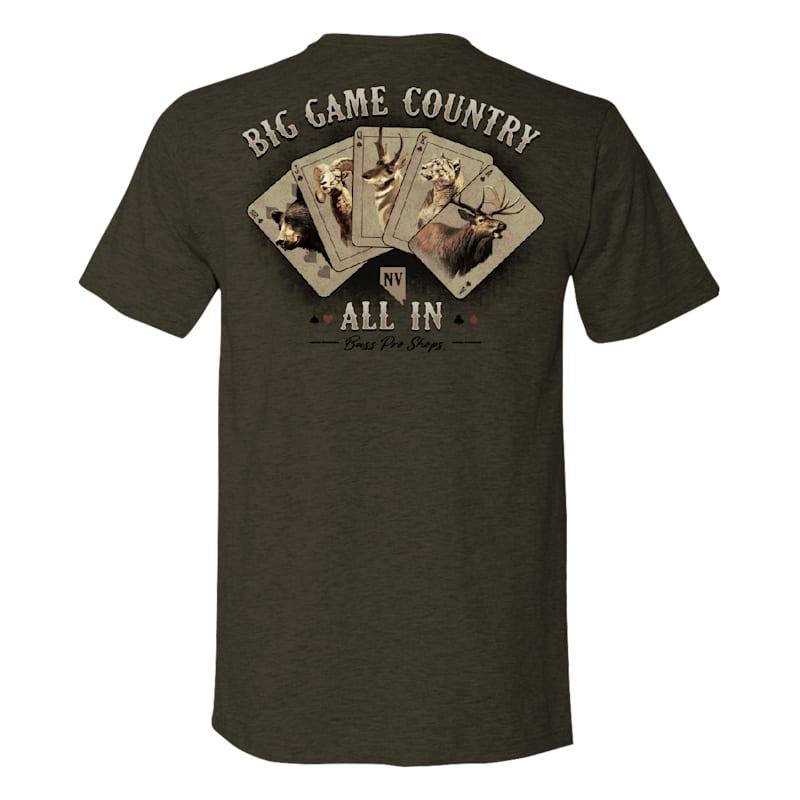 Bass Pro Shops Big-Game Cards Short-Sleeve T-Shirt for Men