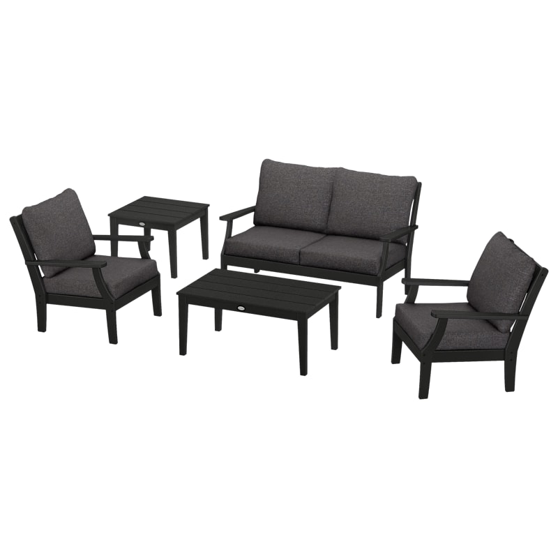 POLYWOOD Braxton 5-Piece Deep-Seating Set