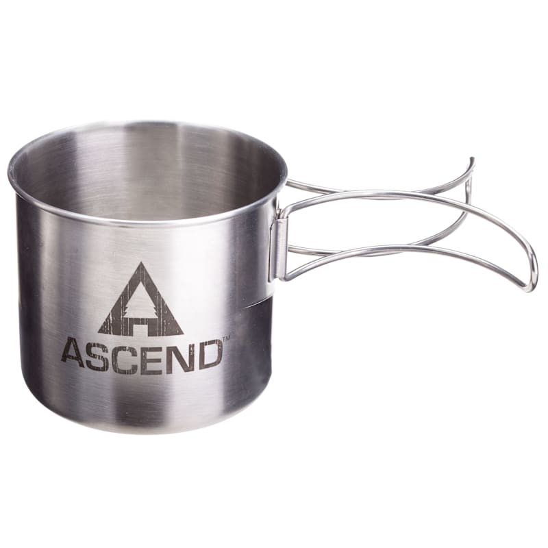 Ascend Stainless Steel Stash Away Camp Mug