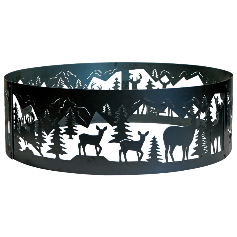 P&D Metal Works Whitetail Campfire Ring