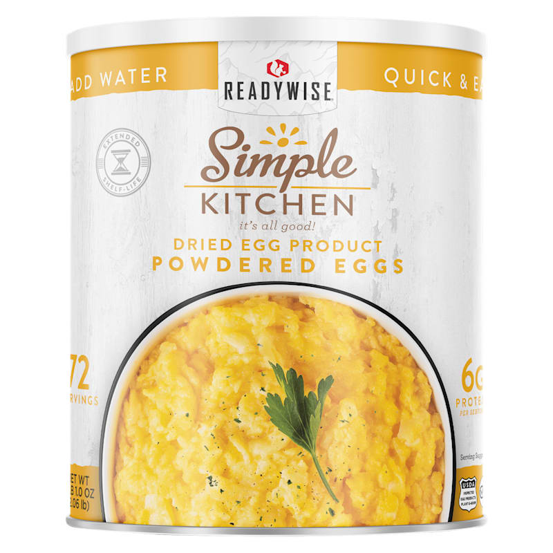 ReadyWise Simple Kitchen #10-Can Powdered Eggs 3-Pack