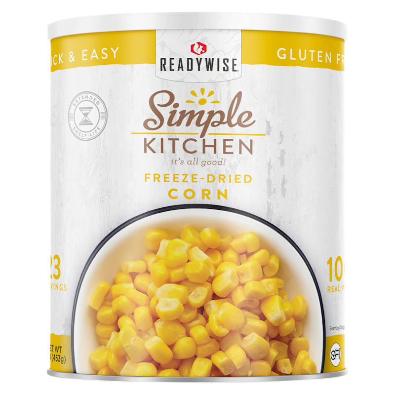 ReadyWise Simple Kitchen #10-Can Freeze-Dried Corn