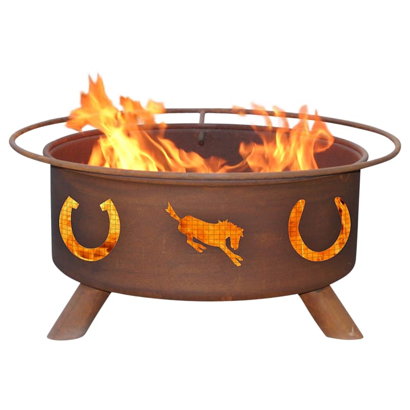 Patina Products Horseshoe Fire Pit