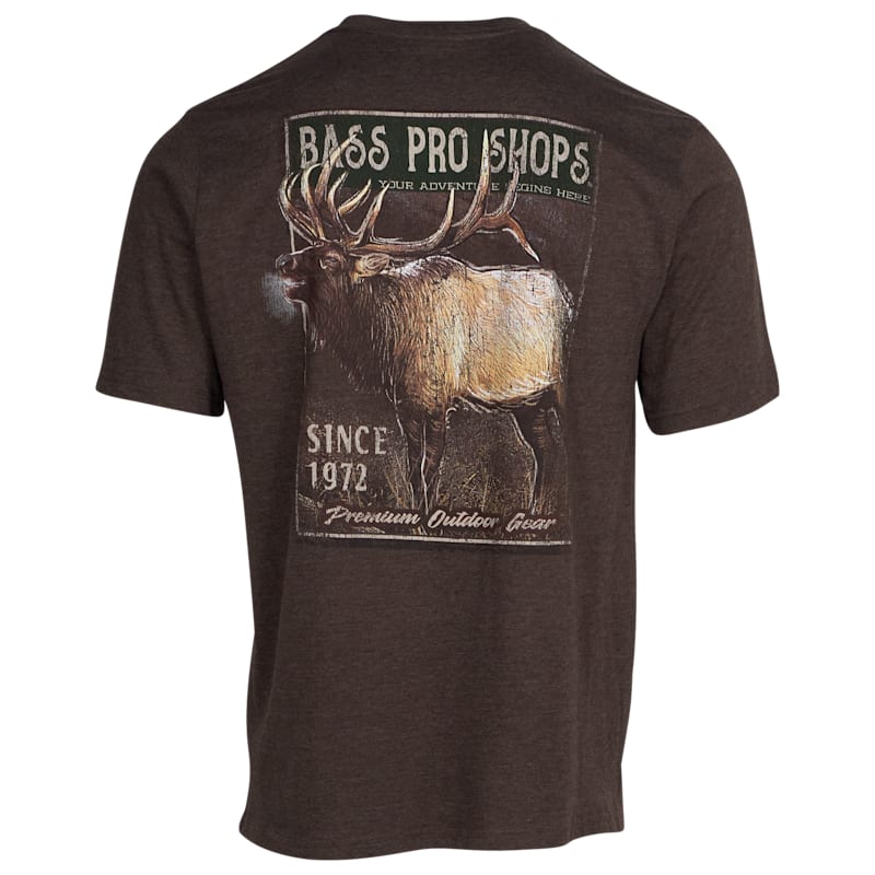 Bass Pro Shops Vintage Elk Bugle Short-Sleeve T-Shirt for Men
