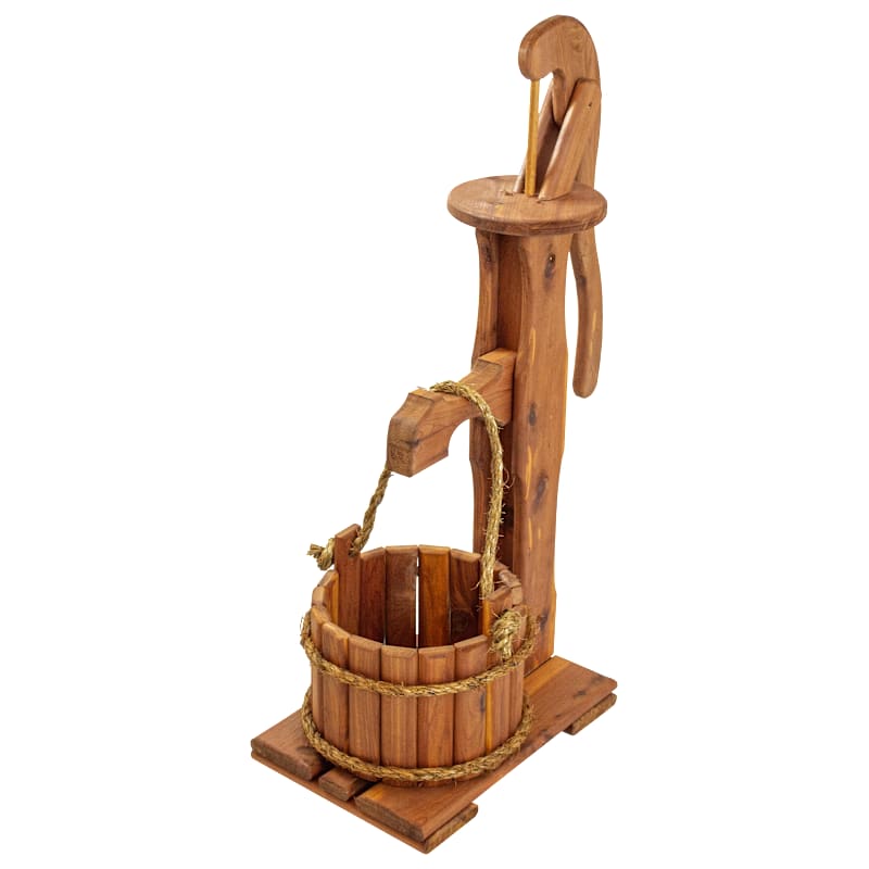 American Furniture Classics Old-Fashioned Pump Planter