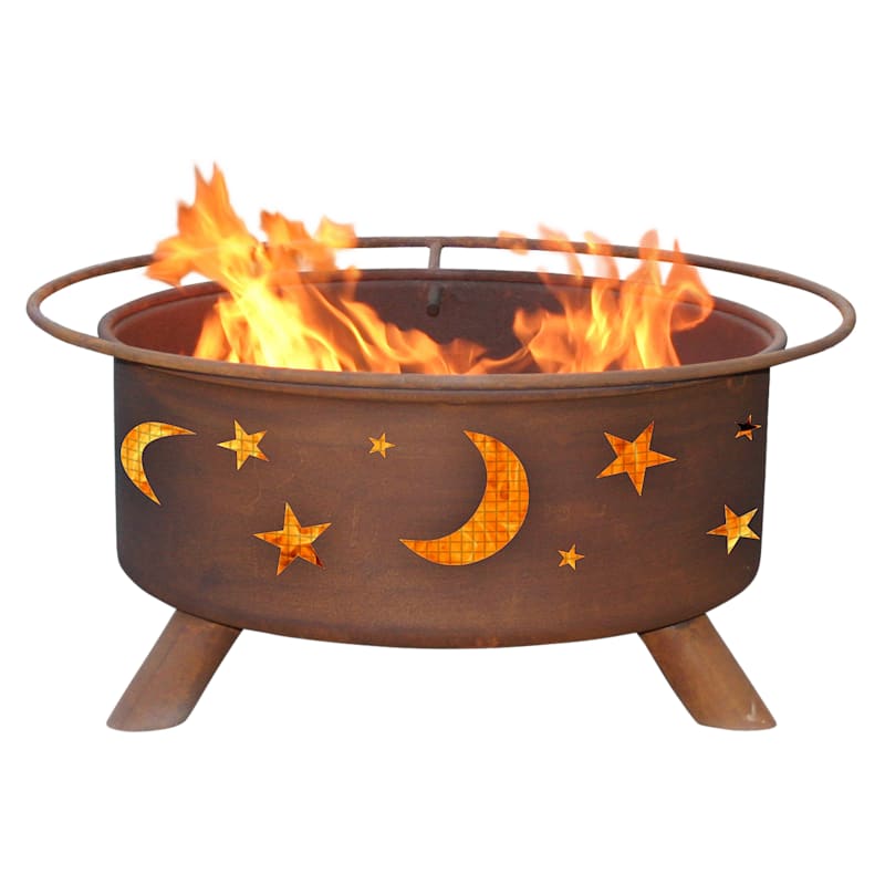 Patina Evening Sky Fire Pit