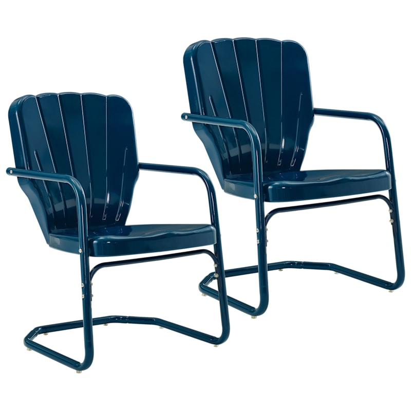 Crosley Ridgeland Outdoor Metal Armchair 2-Piece Set