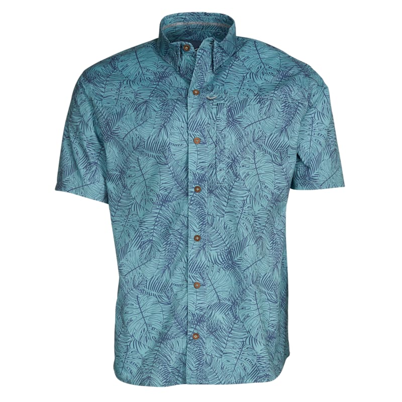 World Wide Sportsman Seacrest Print Short-Sleeve Shirt