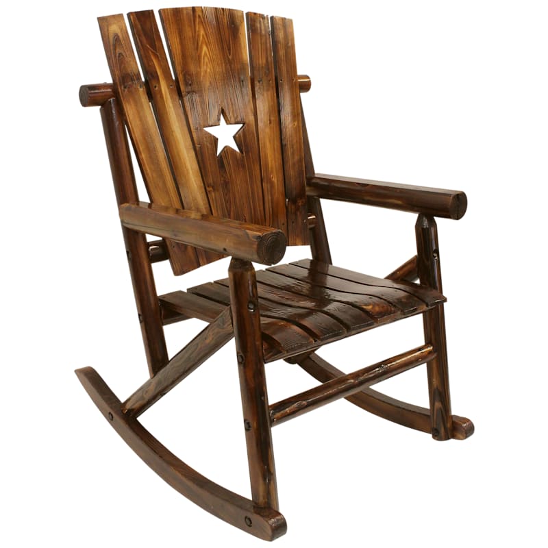 Leigh Country Char-Log Star Rocker