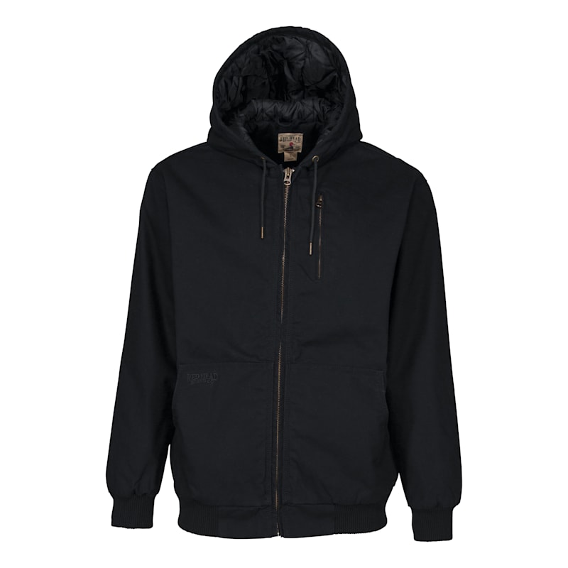 RedHead Washed Canvas Work Jacket for Men