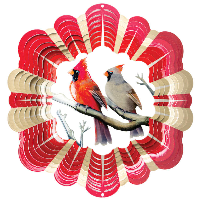 Spinfinity Designs 3D Cardinal Wind Spinner