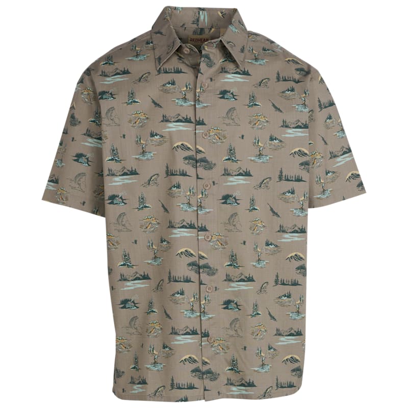 RedHead Outdoor Printed Short-Sleeve Shirt for Men