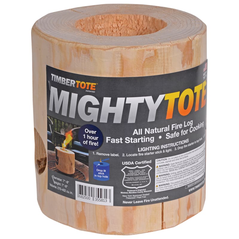 TimberTote MightyTote Fire Log