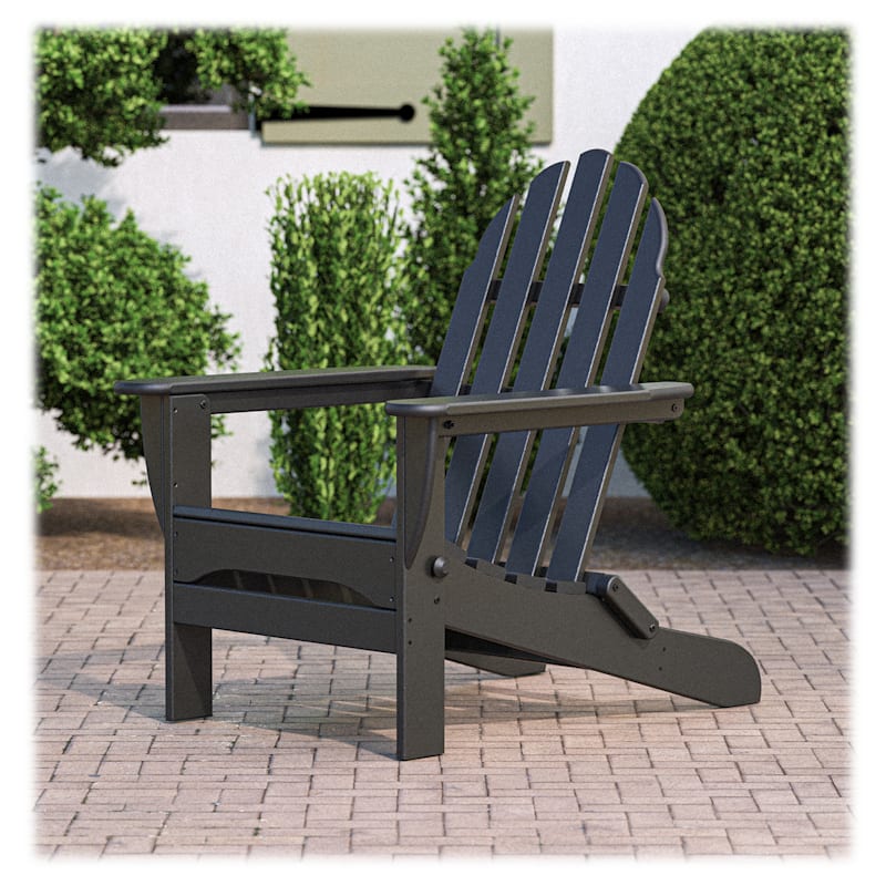POLYWOOD Classic Folding Adirondack Chair