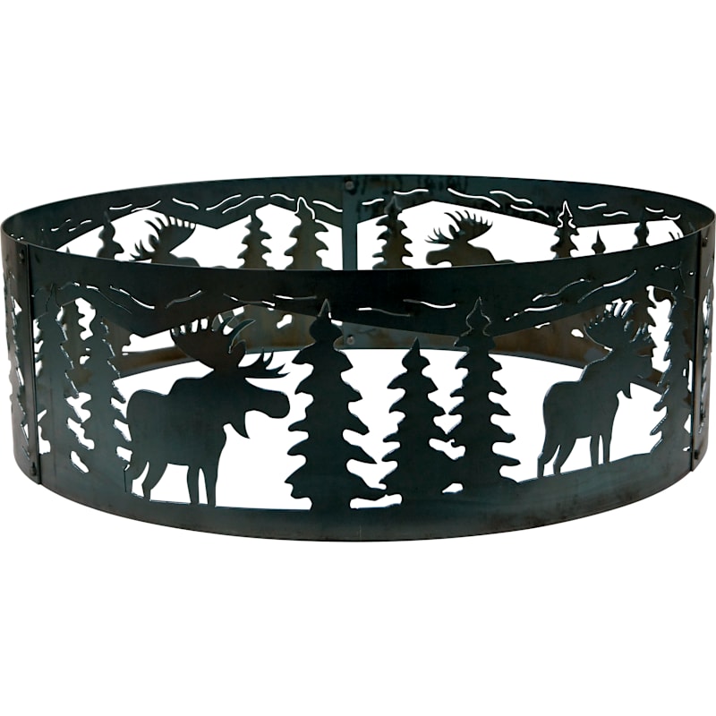 P&D Metal Works Moose Campfire Ring