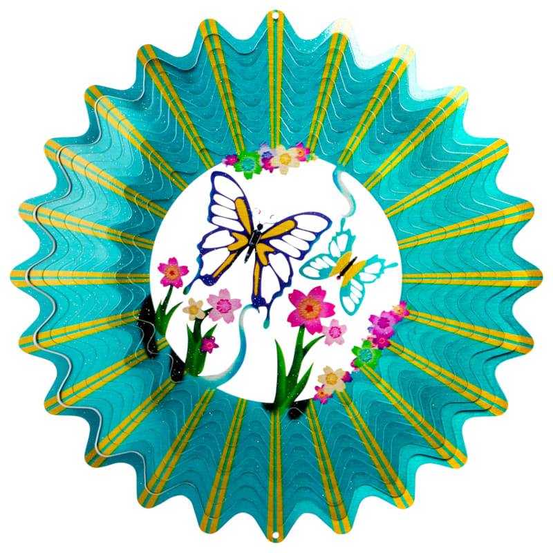 Spinfinity Designs 3D Butterfly Wind Spinner