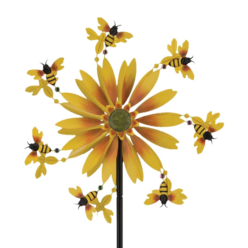 Regal Art and Gift Bee 26" Solar Wind Spinner