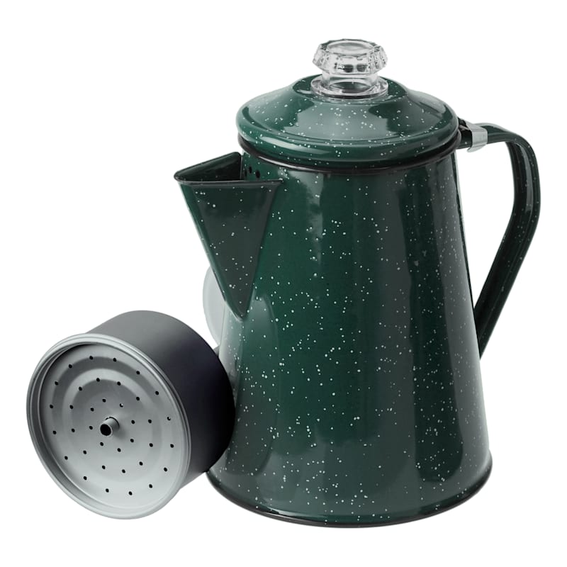 GSI Outdoors 12 Cup Enamelware Percolator