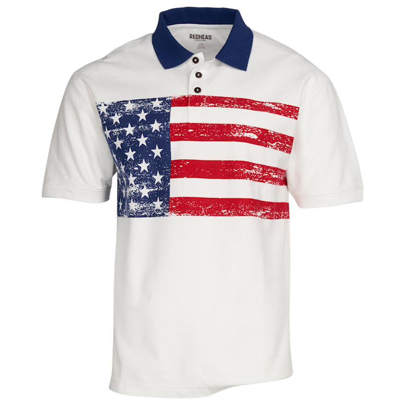 RedHead Americana Short-Sleeve Polo for Men