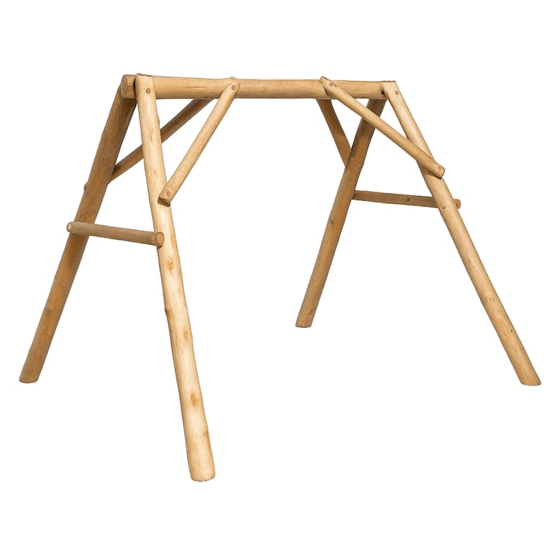 Lakeland Mills Cedar Log A-Frame Swing Mount