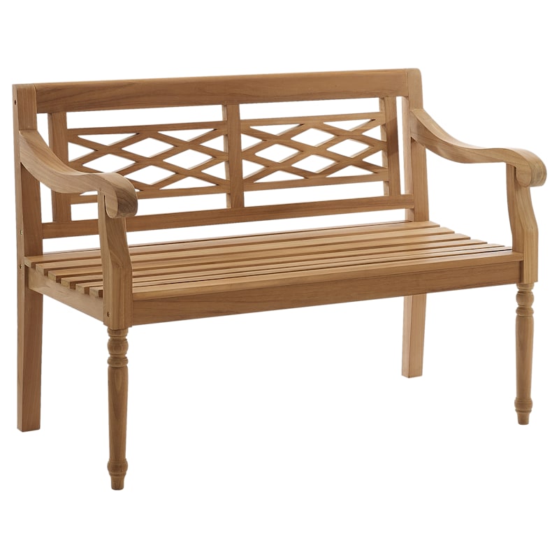 Crosley Olivier Indoor/Outdoor Teak Bench