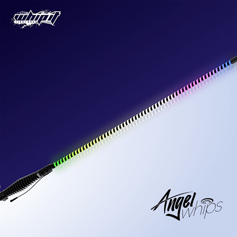Whip It Light Rods Angel LED Whip Set